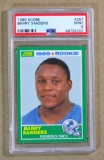 1989 Score ROOKIE Football Card #257 Rookie Hall of Famer Barry Sanders Det