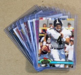 (8) 1991 Brett Favre Atlanta Falcons ROOKIE Football Cards including the St
