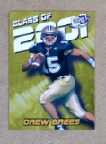 2001 PessPass ROOKIE Football Card #CL 8/9 Rookie Drew Brees Purdue Boilerm