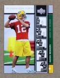 2005 Upper Deck ROOKIE Football Card #16 Aaron Rodgers Green Bay Packers