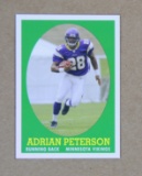 2007 Topps ROOKIE Footall Card #9 of 22 Adrian Peterson Minnesota Vikings