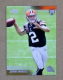 2013 Topps Prime ROOKIE Football Card #144 Rookie Johnny Manziel Cleveland