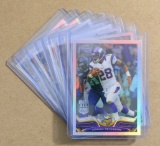(8) 2013 Topps Chrome Refractor Football Cards
