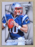 2014 Panini Prizm ROOKIE Football Card #263 Rookie Jimmy Garopolo New Engla
