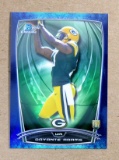 2014 Bowman Chrome ROOKIE Football Card #197 Rookie Davante Adams Green Bay