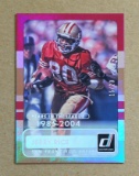2015 Panini Donruss Football Card #164 Jerry Rice San Francisco 49ers. Numb