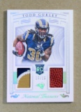 2015 Panini GAME WORN JERSEY-ROOKIE Football Card #RDM-TG Rookie Todd Gurle