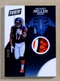 2018 Panini The Natural GAME WORN MATERIAL-ROOKIE Football Card #14 Rookie
