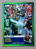 2019 Panini Score Footall Card #275 Mike Evans Tampa Bay Buccaneers. Number