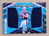 2019 Panni Spectra Prizm GAME WORN JERSEY-ROOKIE Footall Card #RRM-7 Rookie