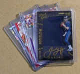 (4) AUTOGRAPHED Football Cards