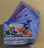 (4) Panini Prizm Quarterback Football Cards