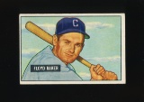 1951 Bowman Baseball Card #87 Floyd Baker Chicago White Sox