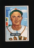 1951 Bowman Baseball Card #101 Owen Friend St Louis Browns