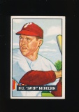 1951 Bowman Baseball Card #113 Bill Nicholson Philadelphia Phillies