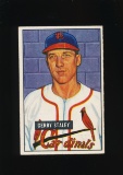 1951 Bowman Baseball Card #121 Gerry Staley St Louis Cardinals