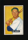 1951 Bowman Baseball Card #124 Gus Niarhos Chicago White Sox