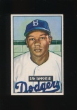 1951 Bowman Baseball Card #225 Dan Bankhead Brooklyn Dodgers