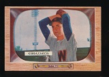 1955 Bowman Baseball Card #14 Gus Keriazakos Washngton Senators