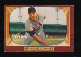 1955 Bowman Baseball Card #185 Vic Raschi St Louis Cardinals