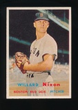 1957 Topps Baseball Card #189 Willard Nixon Boston Red Sox