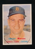 1957 Topps Baseball Card #223 Frank House Detroit Tigers