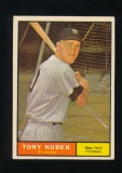 1961 Topps Baseball Card #265 Tony Kubeck New York Yankees