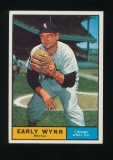 1961 Topps Baseball Card #455 Early Wynn Chicago White Sox