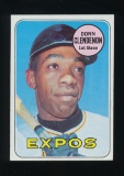 1969 Topps Baseball Card #208 Donn Clendeno Montreal Expos