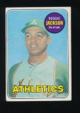 1969 Topps ROOKIE Baseball Card #260 Rookie Reggie Jackson Oakland Athletic