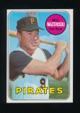 1969 Topps Baseball Card #335 Bill Mazeroski Pittsburgh Pirates