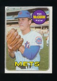 1969 Topps Baseball Card #601 Tug McGraw New York Mets