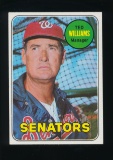 1969 Topps Baseball Card #650 Ted Williams Washington Senators Manager