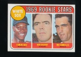 1969 Topps Baseball Card #654 White Sox Rookies: Carlos May-Don Secrist-Ric