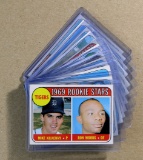 (12) 1969 Topps Low Number Baseball Cards (Commons).  EX or Higher Grade Co