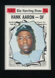 1970 Topps Baseball Card #462 Hank Aaron Atlanta Braves All-Star