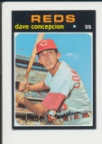 1971 Topps ROOKIE Baseball Card #14 Rookie Dave Concepcion Cincinnati Reds