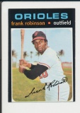 1971 Topps Baseball Card #640 Frank Robinson Baltimore Orioles