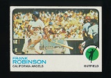 1973 Topps Baseball Card #175 Frank Robinson California Angels