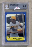 1986 Fleer Update ROOKIE #U-14 Rookie Barry Bonds Pittsburgh Pirates. Grade