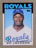 1986 Topps Traded ROOKIE Baseball Card #50T Rookie Bo Jackson Kansas City R