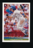 1992 Uper Deck AUTOGRAPHED Baseball Card #333 Paul Molitor Milwaukee Brewer