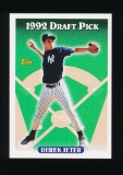 1993 Topps ROOKIE Baseball Card #98 Rookie Derek Jeter New York Yankees