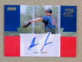 2000 Topps AUTOGRAPHED Baseball Card #LS16 Adam Johnson Minnesota Twins