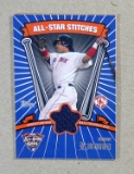 2005 Topps GAME WORN JERSEY Baseball Card #ASA-MR Manny Ramirez Boston Red