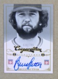 2012 Panini AUTOGRAPHED Baseball Card #HOF-BSU Bruce Sutter Cooperstown Sig