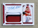 2019 Panini AUTOGRAPHED-GAME WORN JERSEY-ROOKIE Baseball Card #18 Dakota Hu