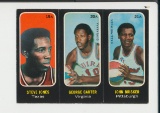 1971-72 Topps Trio Basketball Stickers: Steve Jones-Geaorge Carter-John Bri