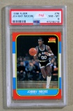 1986 Fleer Basketball Card #76 of 132 Johnny Moore San Antonio Spurs. Grade