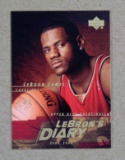 2003 Upper Deck LeBrons Diary ROOKIE Basketball Card #LJ10 Rookie LeBron Ja
